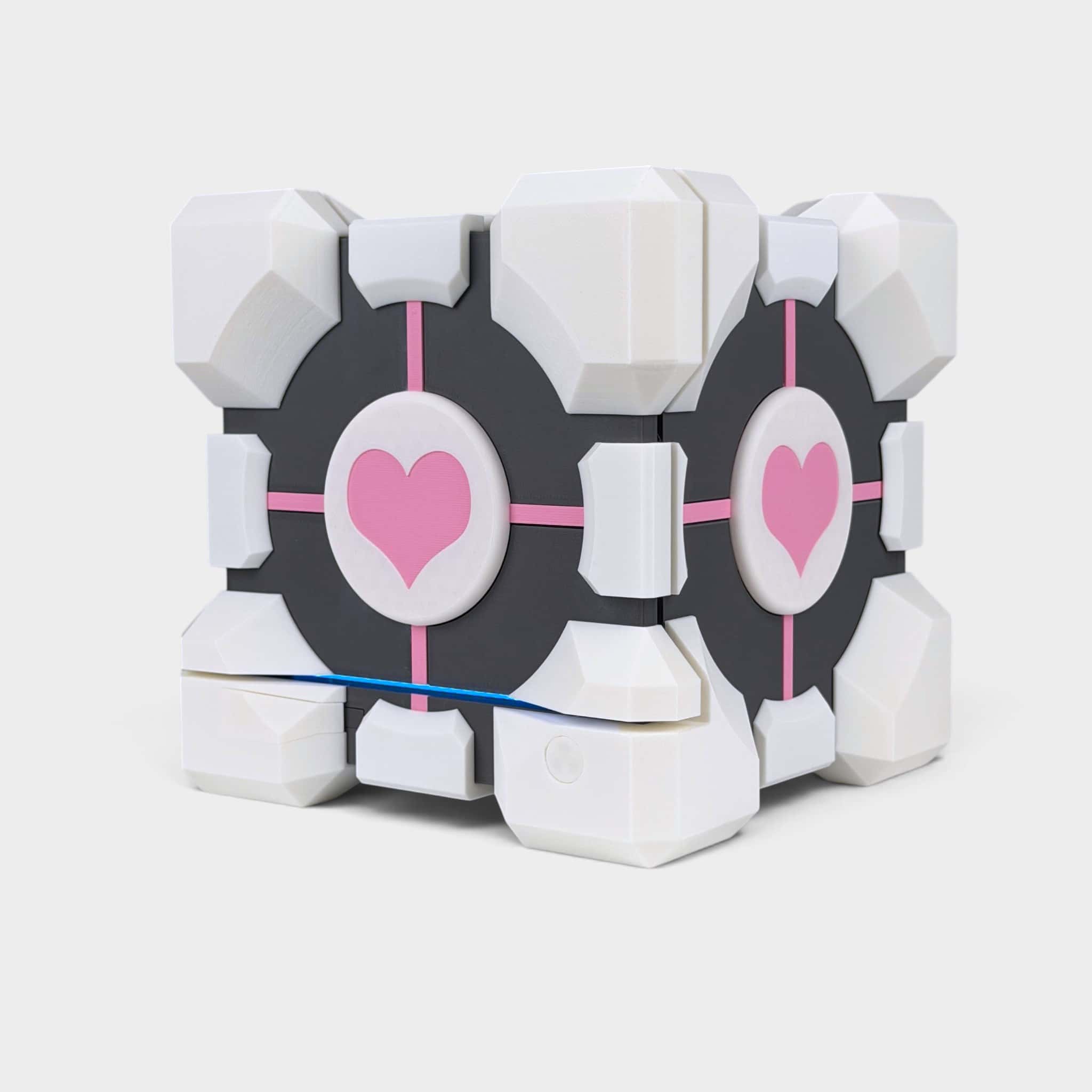 Steam Machine Companion Cube Case, Portal 1 Style - Thumbnail 1