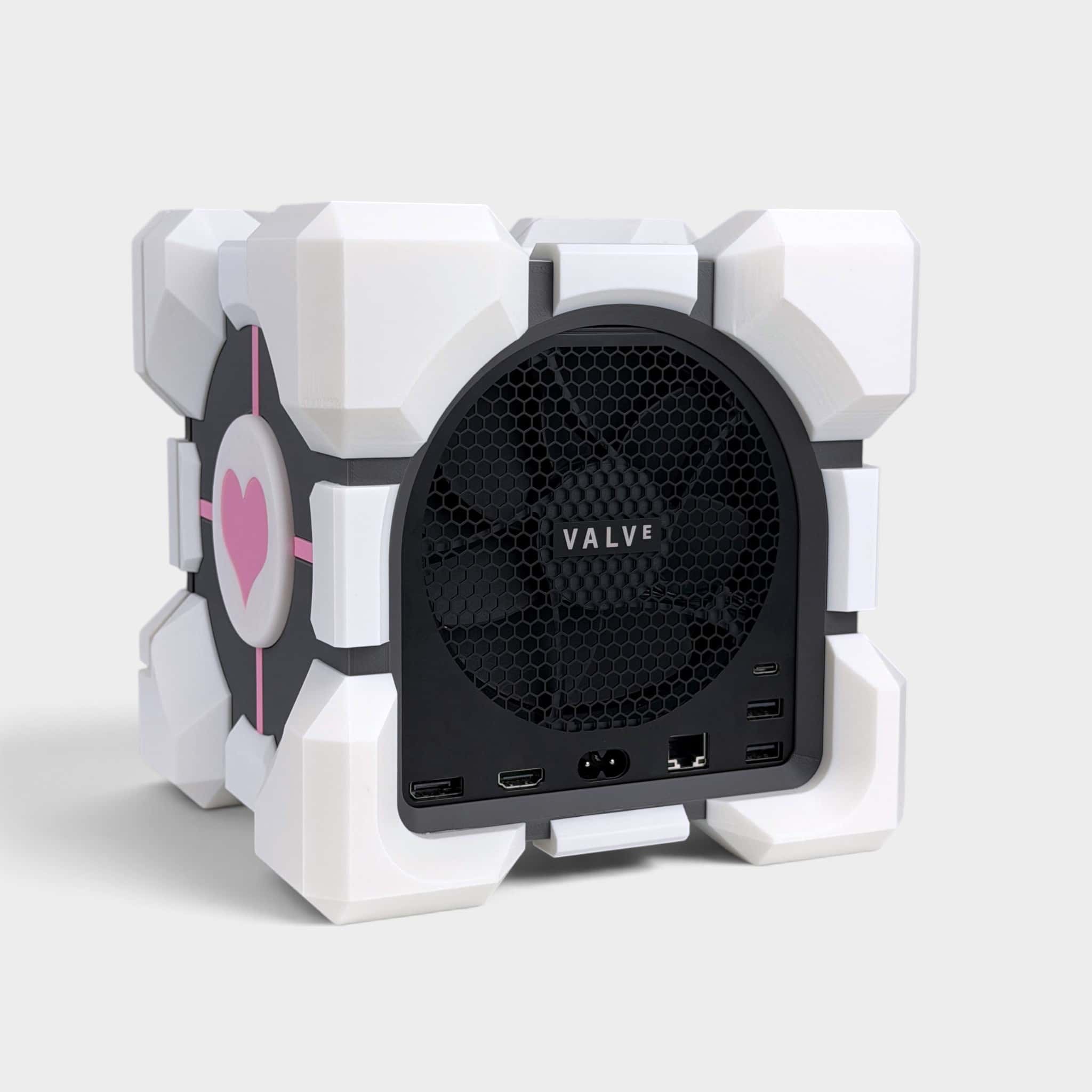 Steam Machine Companion Cube Case, Portal 1 Style - Thumbnail 10
