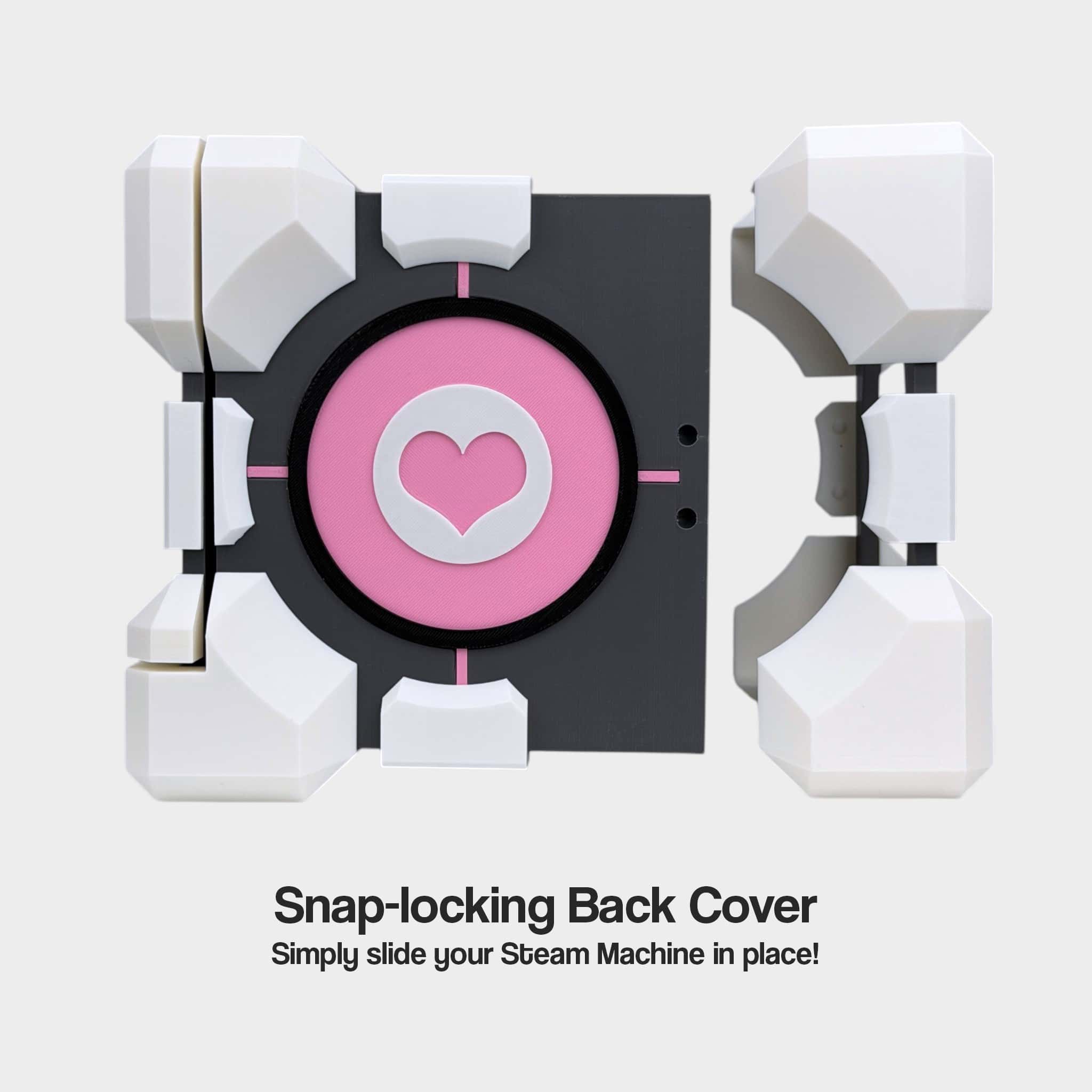 Steam Machine Companion Cube Case, Portal 2 Style - Thumbnail 10