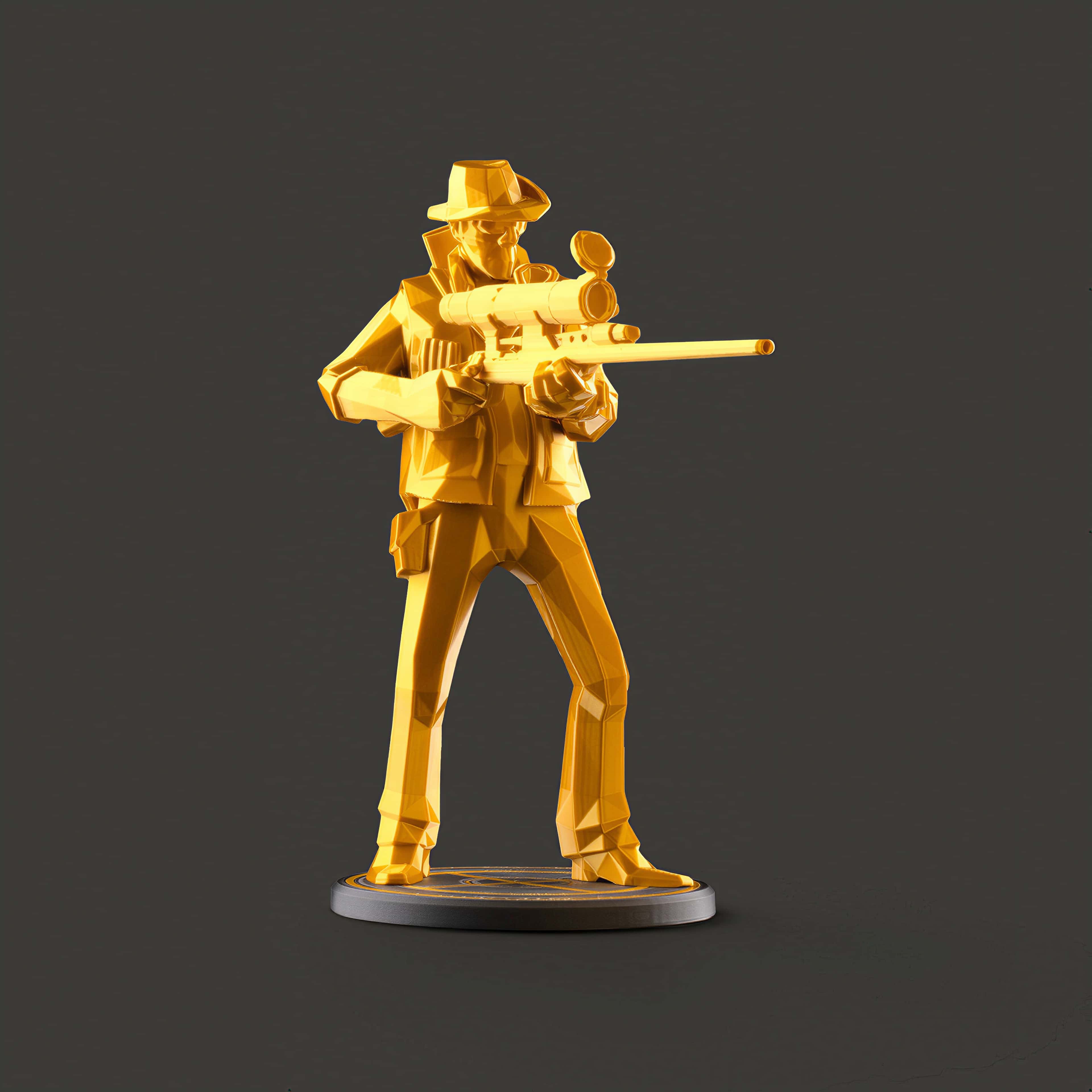 Sniper Figurine - Thumbnail 3