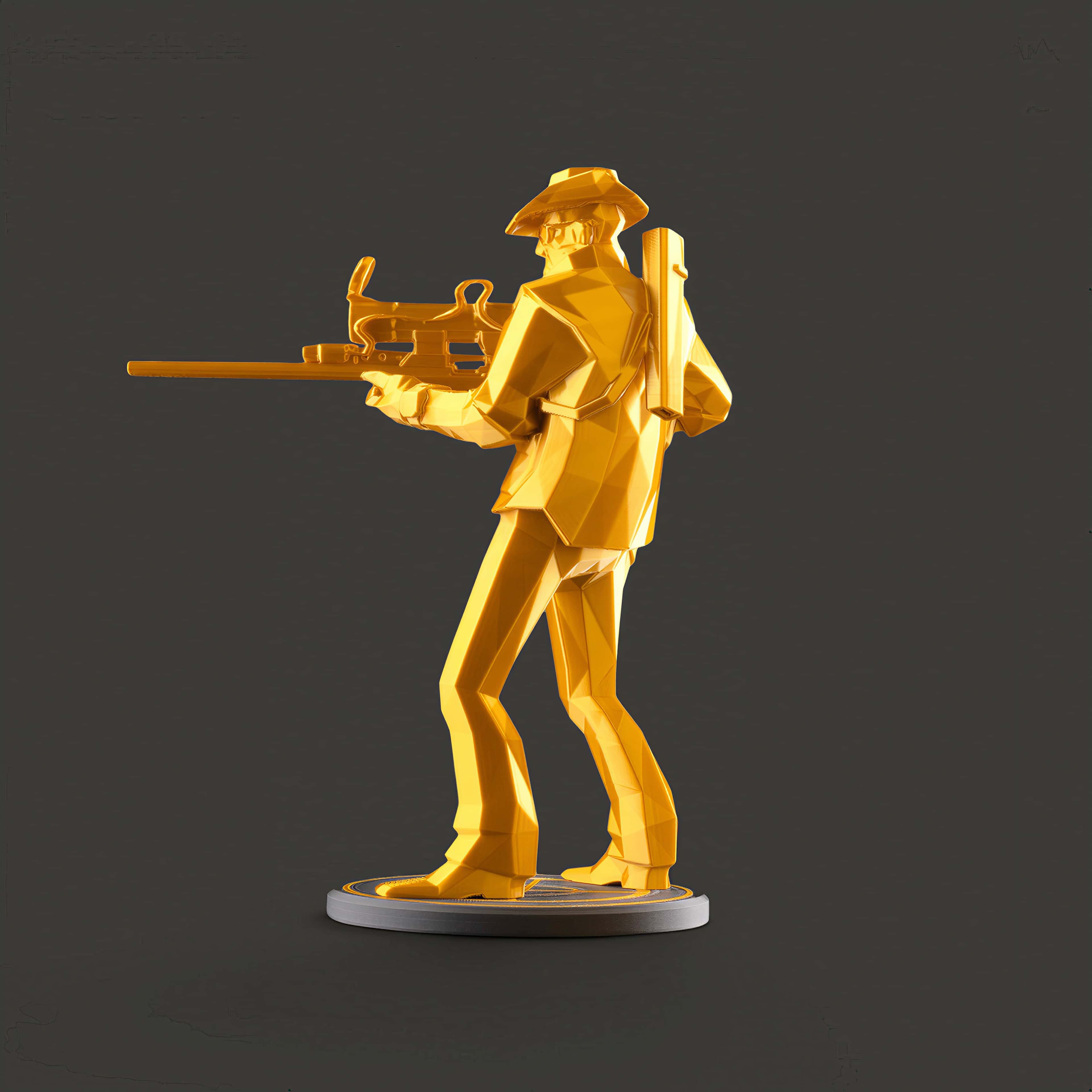 Sniper Figurine - Thumbnail 4