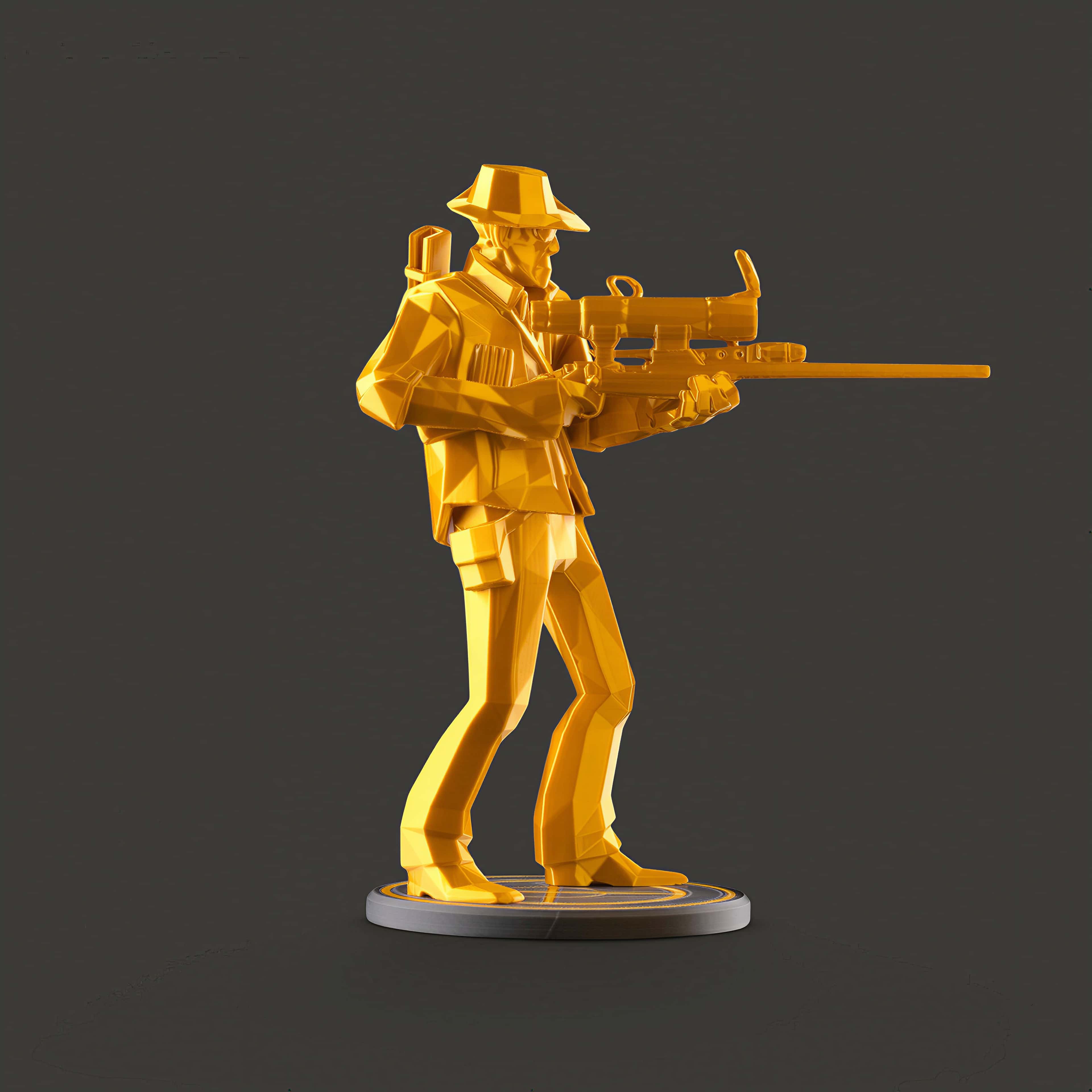 Sniper Figurine - Thumbnail 6