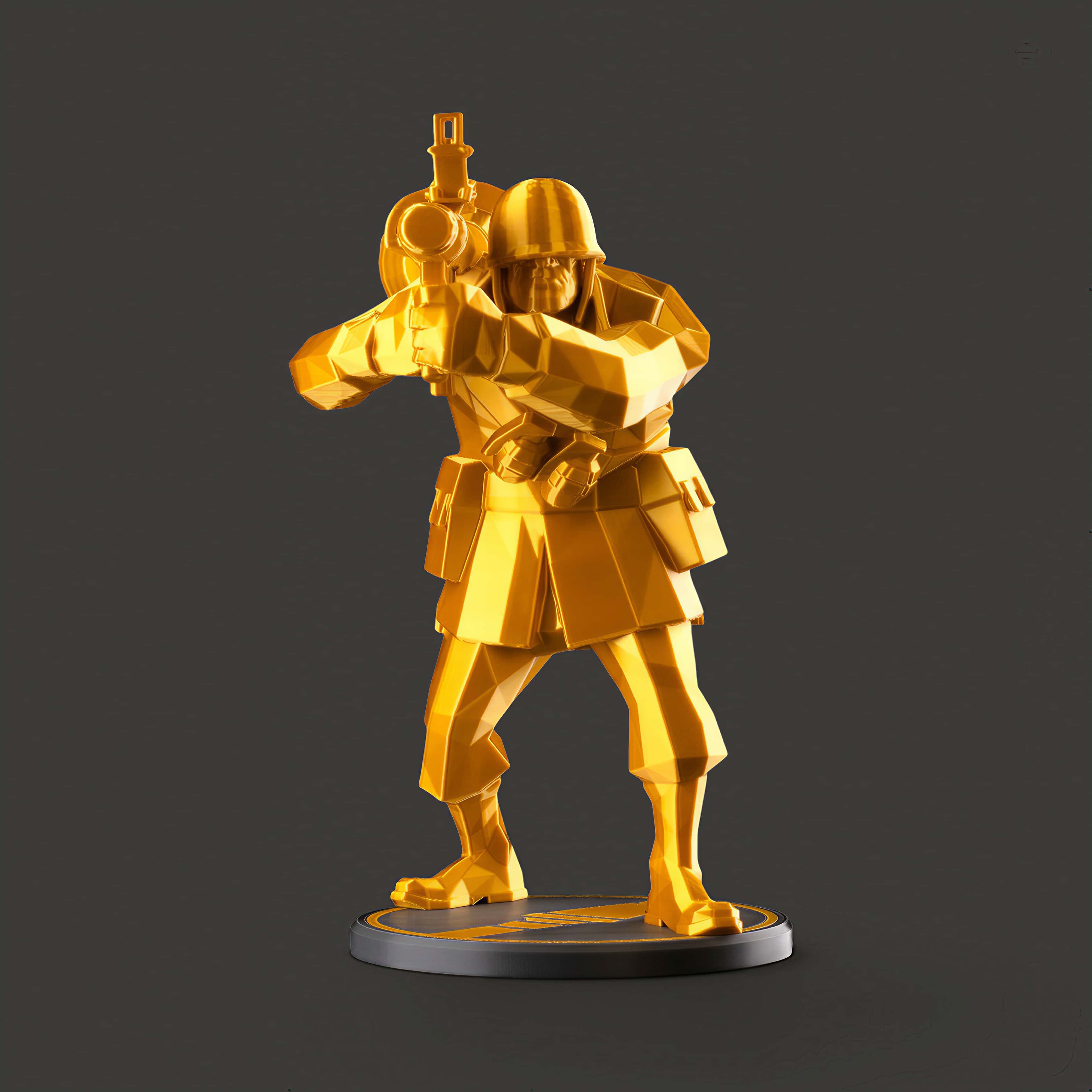 Soldier Figurine - Thumbnail 2