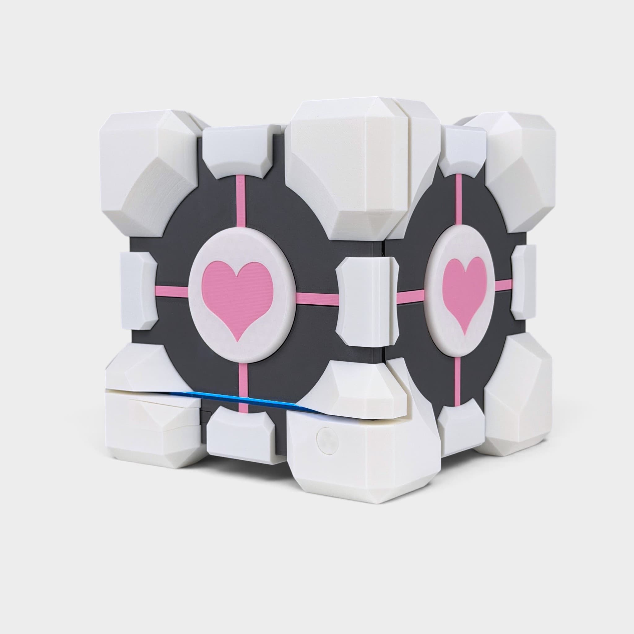 Steam Machine Companion Cube Case, Portal 1 Style