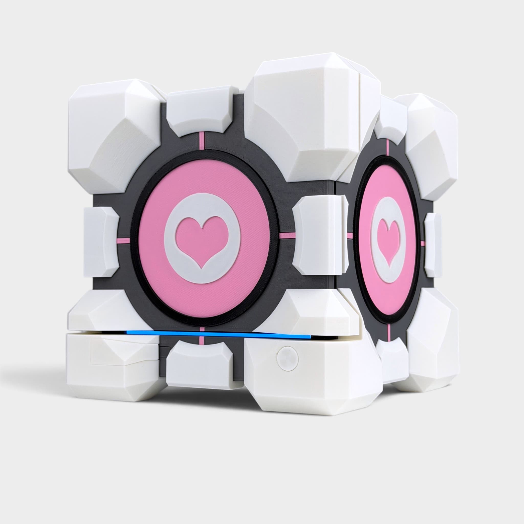 Steam Machine Companion Cube Case, Portal 2 Style