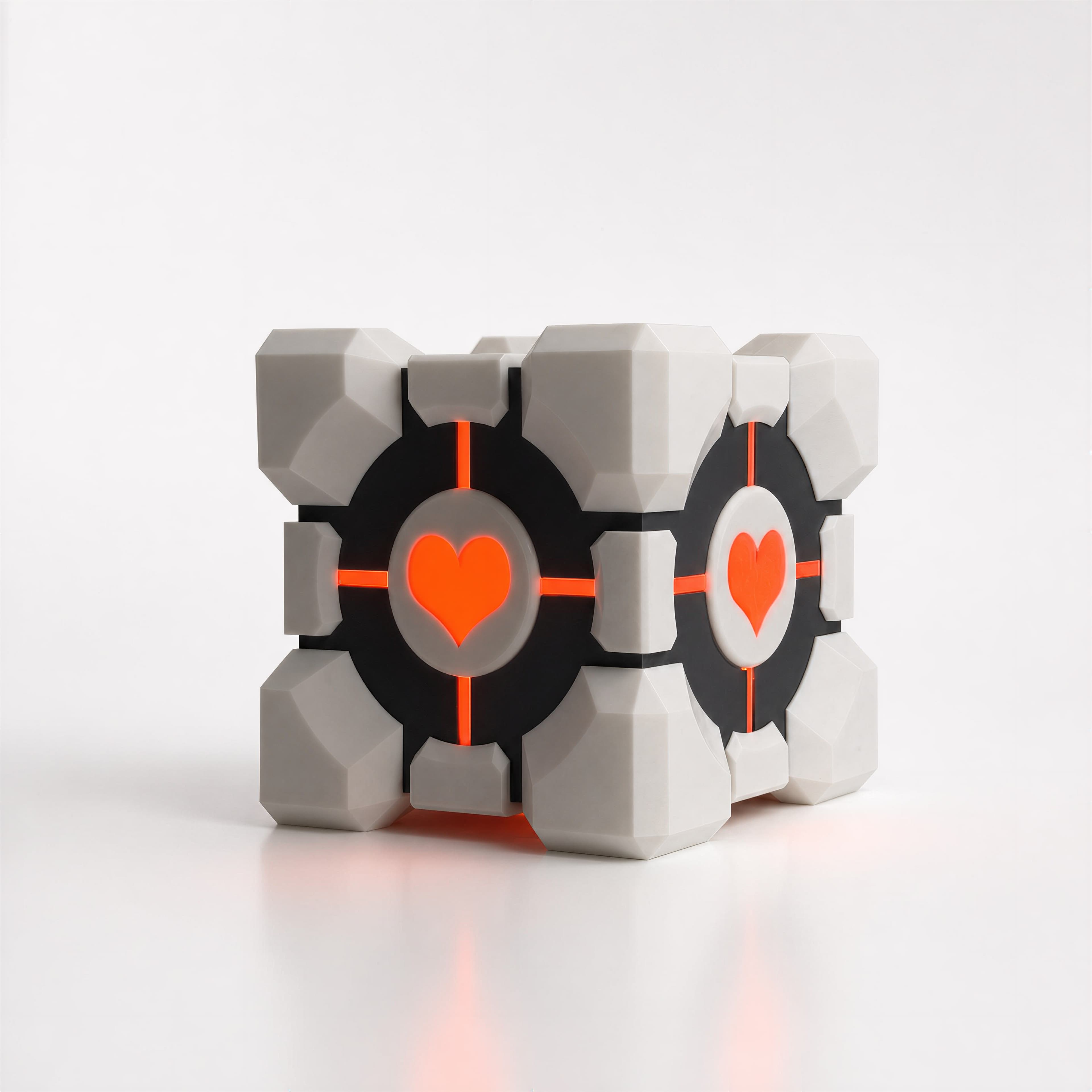 Portal Companion Cube Lamp