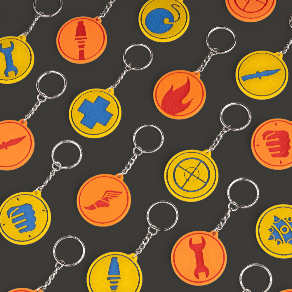Class Emblem Keychain