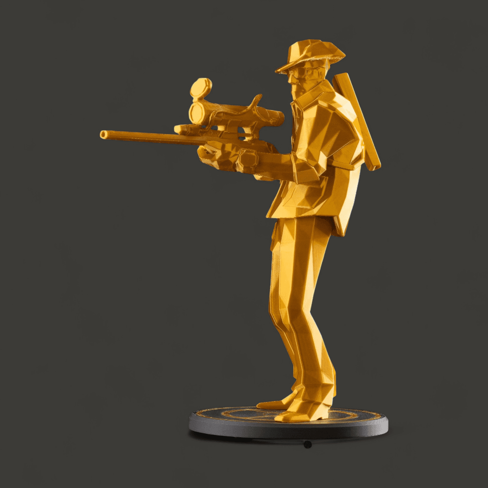Sniper Figurine