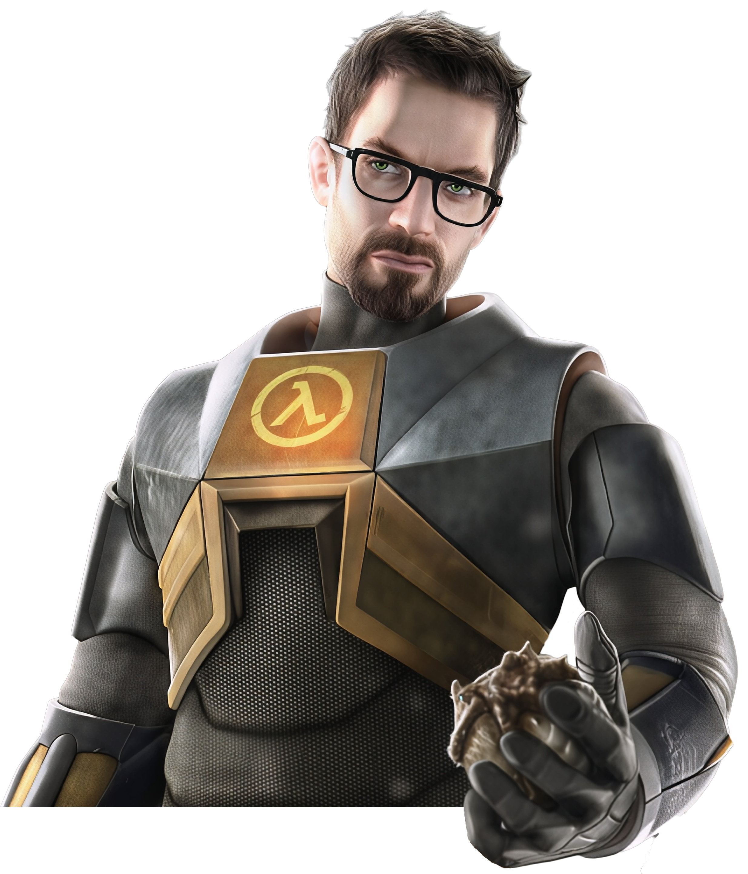 Gordon Freeman in an HEV suit